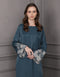 ABAYA KAVENNA (TEAL BLUE)